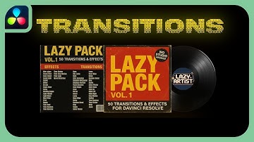 The Lazy Pack Vol.1 | Transitions Breakdown