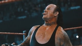 Chilling slow-motion footage of Goldberg, Brock Lesnar and The Undertaker's Raw showdown