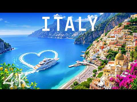 4K drone video of Italy 🇮🇹 | Amalfi Coast and its stunning paradise beaches