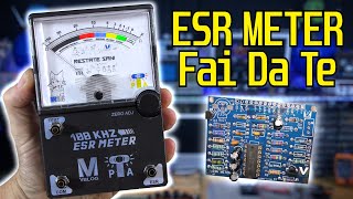 DIY ESR Meter in Assembly KIT Feat. @PierAisa