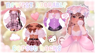 4  ADORABLE Corset Hacks You Should Try! | Roblox Royale High Outfit Hacks | LauraRBLX