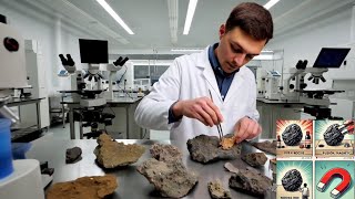 How to identify a meteorite stone at home in the easiest way. Meter space