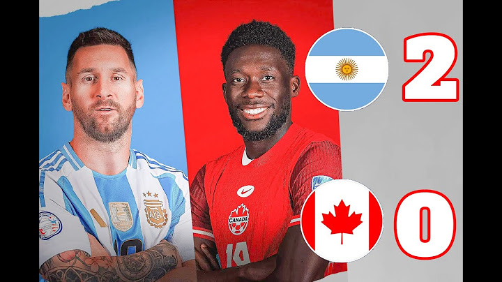 Argentina 2-0 Canadá | ARGENTINA FINALISTA | Copa América 2024