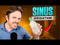 Powerful sinus irrigation techniques for infection prevention and faster healing by dr justin