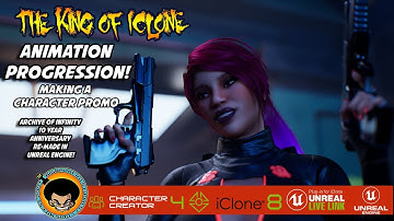 The King Of Iclone:  Unreal engine 5 to Iclone 8.4 : Realtime Animation: Voice tracks are in!!!