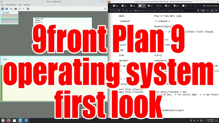 9front Plan9 operating system first look tutorial - November 2024 - 7a03ded2