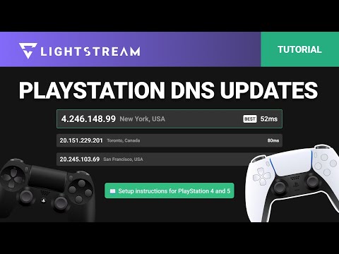 Find the Best DNS Server for your Playstation Livestream Using Lightstream