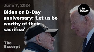 Biden on D-Day anniversary: 