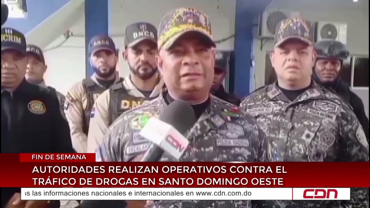 Policía y DNCD incautan drogas y artículos robados en operativos en Los Alcarrizos