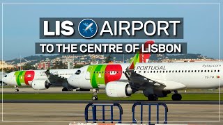 ➤ how to travel from LISBON airport ✈️ to the centre of the city 🇵🇹 #092 screenshot 3