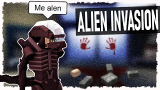 Stopping an ALIEN INVASION in Roblox