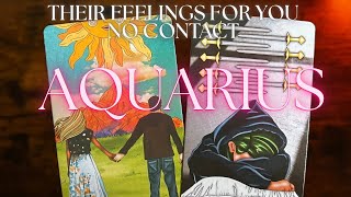 AQUARIUS tarot ♒️ “You see their silence… but behind the scenes they are panicking over losing you.”