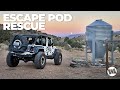 Rescuing the Escape Pod with Our Jeep Wrangler and Warn Winch