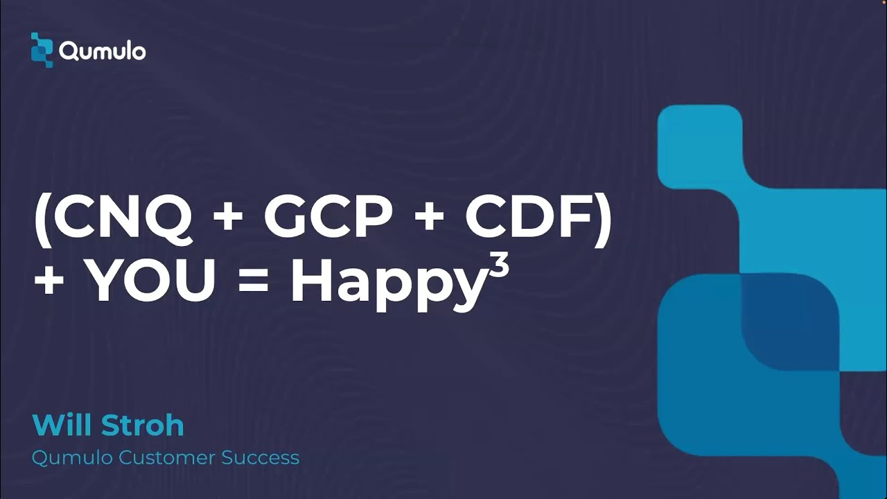 Qumulo Customer Webinar: Deploying Cloud Native Qumulo on GCP