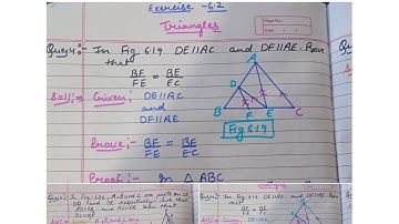 triangles // class 10 maths chapter 6 // exercise 6.2 q4, 5,6 class 10 // exercise 6.2 class 10