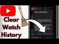 How to Clear YouTube Watch History