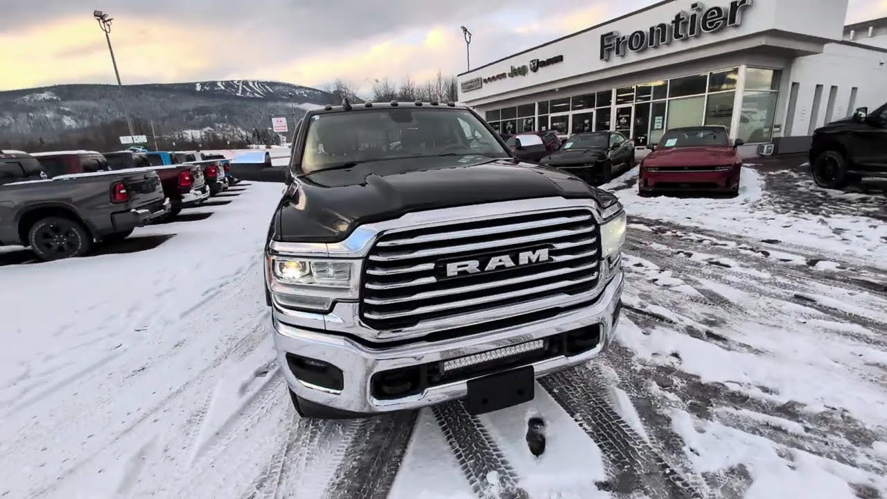 2021 Ram 3500 Limited - Diamond Black Crystal Pearl - Stock S526A