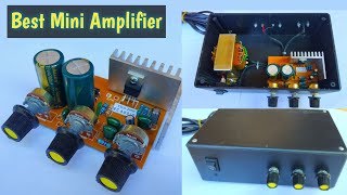 DIY Simple Amplifier Powerful TDA 2050