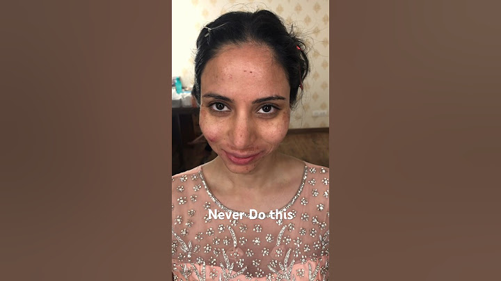 Don’t ever do this before your wedding ! #parulgargmakeup