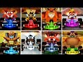 Crash team racing  all characters  road to crash team racing nitrofueled