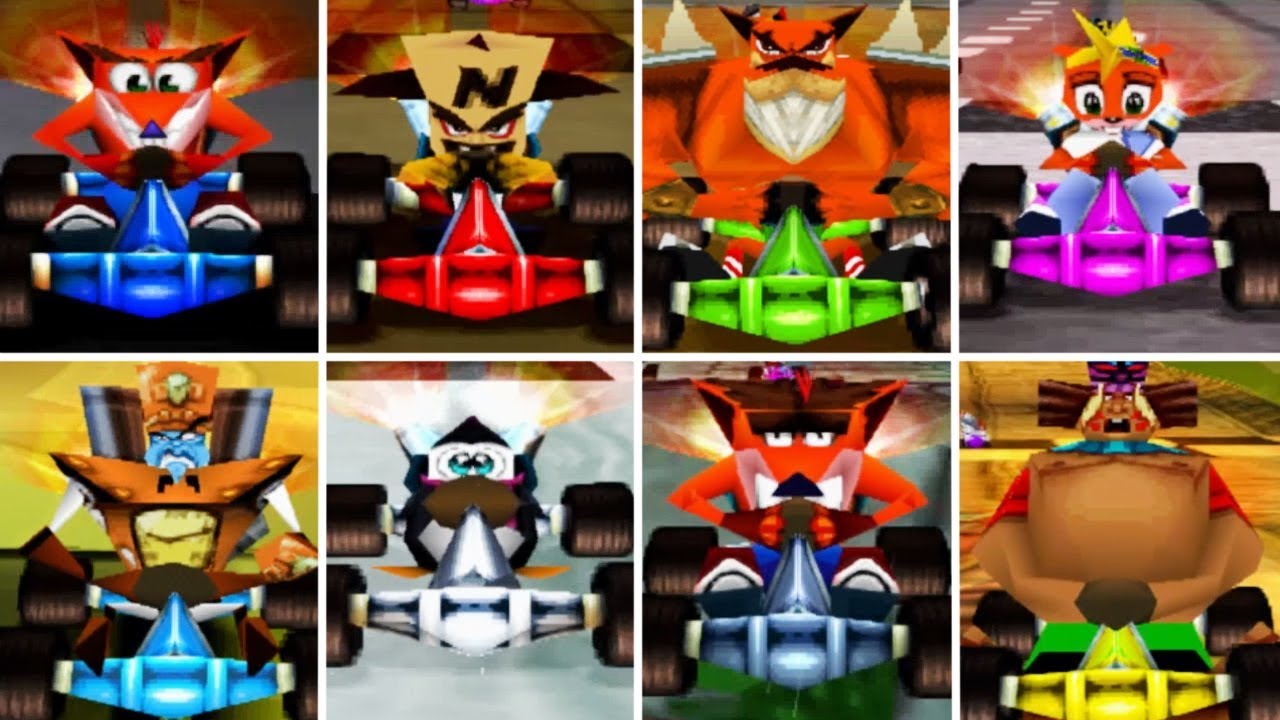 Crash Team Racing Ps1 Characters | tyello.com