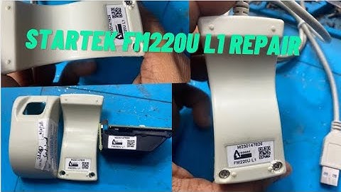 How to repair startek Fm220u L1 Finger print device | Scanner repair, L1 Fingerprint devic repairing