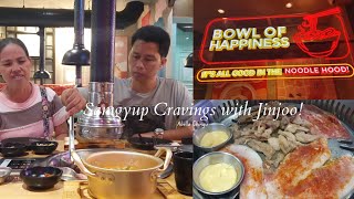 Samgyup Cravings with Jinjoo! | Unli Korean bbq + Unli Ramen |