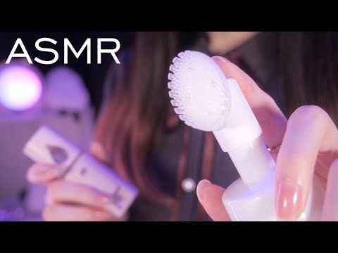 ASMR 敏感肌の友達にやさしくスキンケアをする 💆‍♀️🧼 (囁き, タメ口, ロールプレイ, 一人称視点)