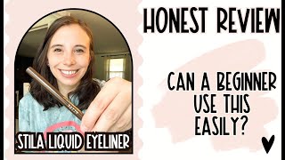 Honest Review of stila Waterproof Liquid Eye Liner, Stay All Day Makeup with Fine Brush Tip Lasting