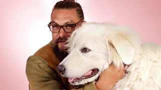 犬にメロメロでギャップがすごい！ジェイソン・モモアの子犬インタビュー Jason Momoa: The Puppy Interview