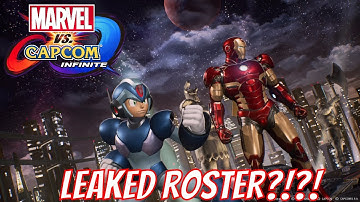 Marvel vs Capcom Infinite Roster Leaked? NO X-MEN!