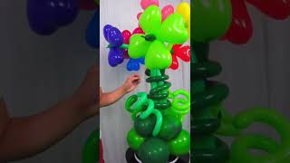 Beautiful Flower Balloon Column for your party
