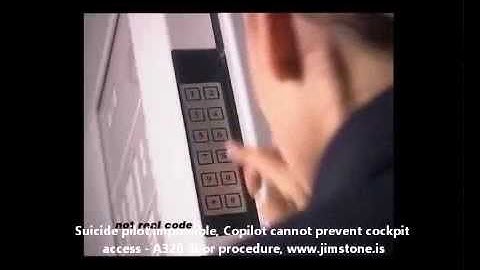 Airbus A320 Cockpit Door Emergency Opening Procedure