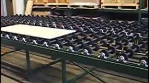 Load/Offload Conveyor for Glass Washing #WakefieldEquipment