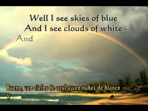 Somewhere Over The Rainbow Subtitulos en Español (Original)