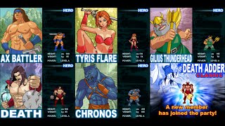 Golden Axe: Myth - All Bosses with All Characters (No Damage)