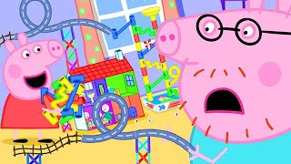 Peppa Pig Official Channel 🤩 The Biggest Marble Run Challenge with Peppa Pig