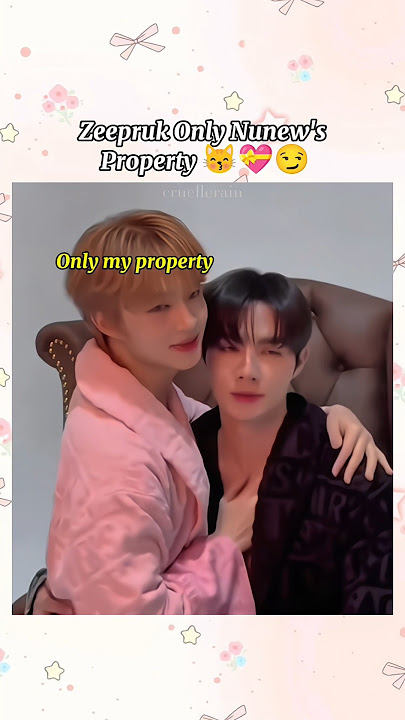 Nunew just love teasing his man😏😽💝👀#bl #thaibl #zeenunew #thenextprince #zonzon #shorts