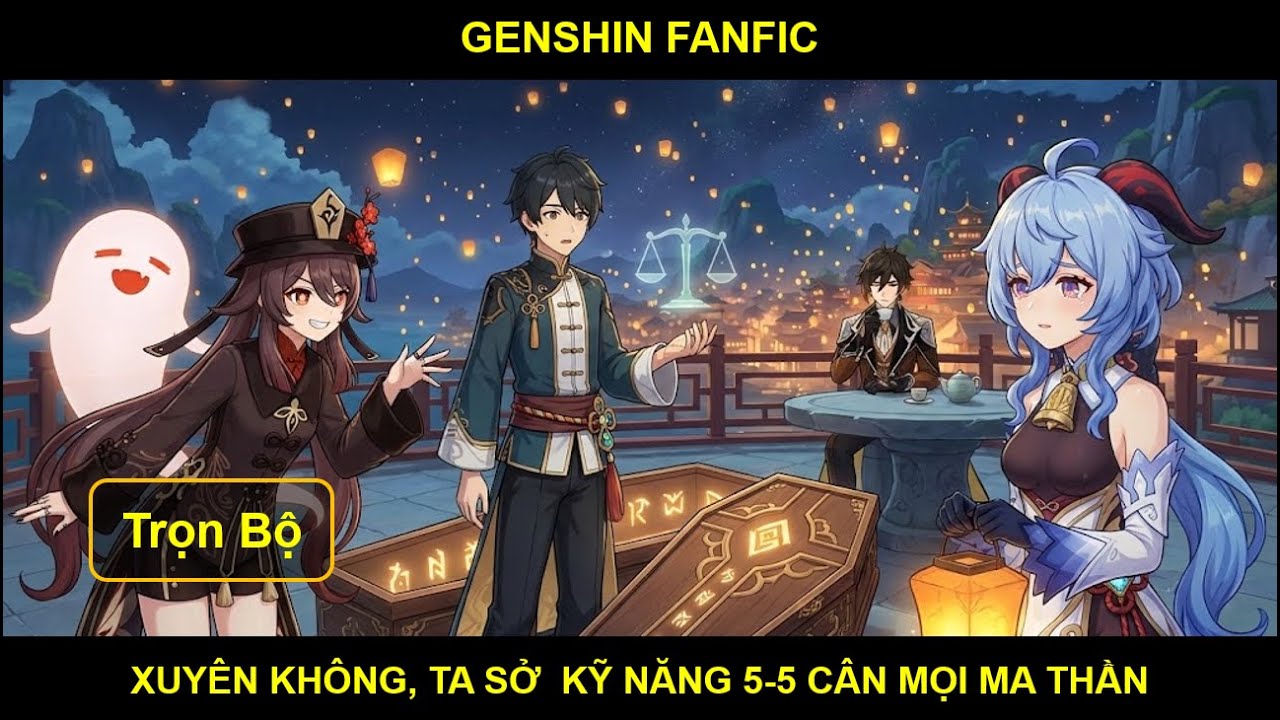 [Trọn Bộ 23h] Genshin Fanfiction Xuyên Không, Ta Sở  Kỹ Năng 5-5 Cân Mọi Ma Thần
