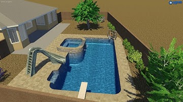 Sterling Pool Project- Thunderbird Pools and Spas- Phoenix Pool Builders