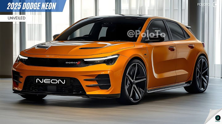 New 2025 Dodge Neon Unveiled - returns as a great hatchback!