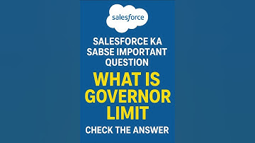 Salesforce Governor Limits Explained with Real Examples | Simple & Easy Guide