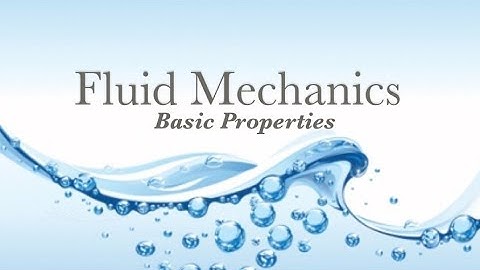 2# Basic Properties | Fluid Mechanics | GATE ESE SSC lectures | Vishal Sir | IIT Alumni | IES