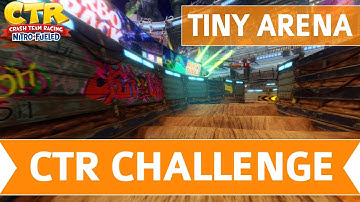 Crash Team Racing Nitro Fueled - Tiny Arena CTR Challenge Token Locations