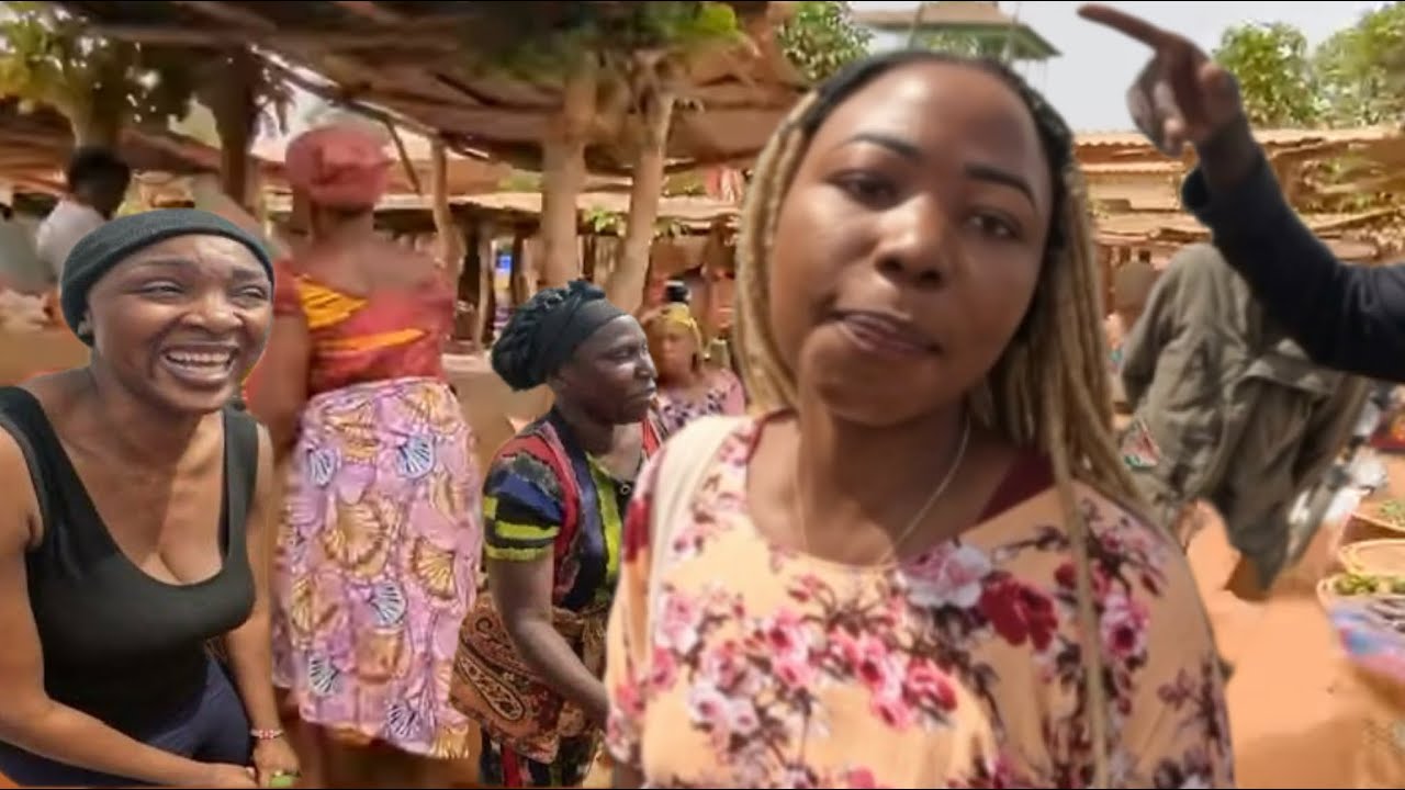 Busiest African rural market Day with @DeeMwango