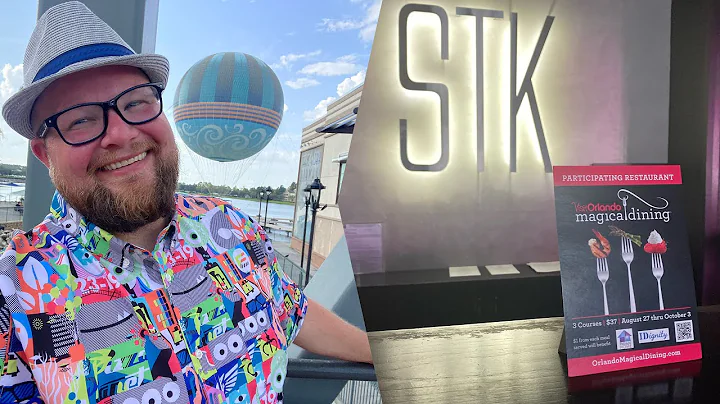 Disney Springs STK 2021 | Magical Dining Month | 3 Course Meals For $37 At Disney World Restaurants
