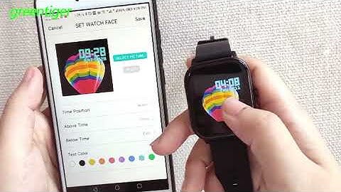 P8 smart watch video