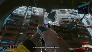 Invisible Shotgun in Cyberpunk 2077