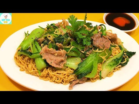 MÌ XÀO BÒ | Cách xào mì đơn giản với bò | Bếp Của Vợ