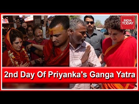 India Today Tracks Second Day Of Priyanka Gandhi's Ganga Yatra